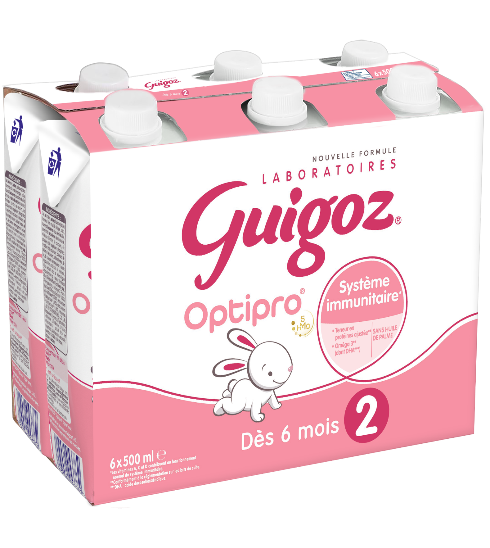 Guigoz Optipro 1 Lait 1er âge - Alimentation bébé dès la naissance